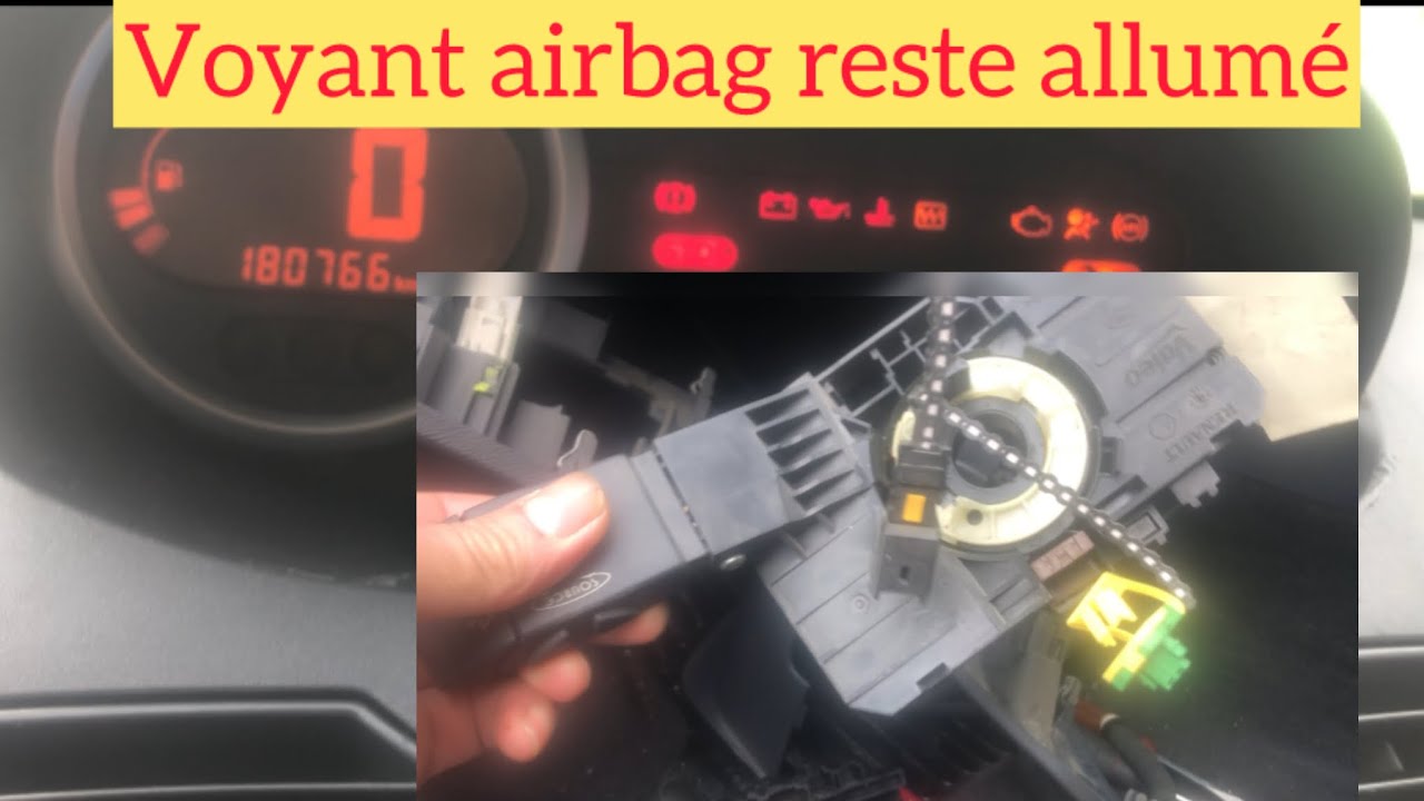 Problème voyant Airbag Renault Twingo 2 année 2009