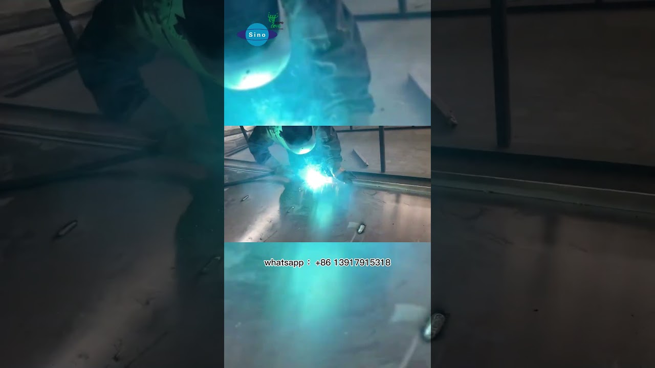 Aluminum alloy boat welding, the welding of masters is so smooth.   | MS Shipbuilding