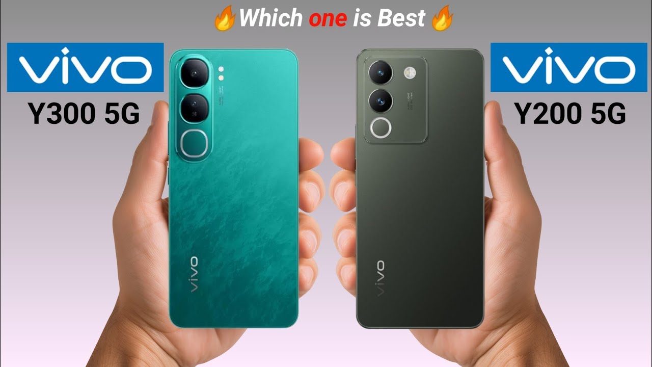 Vivo Y300 5g vs Vivo Y200 5g ⚡ Which one is best