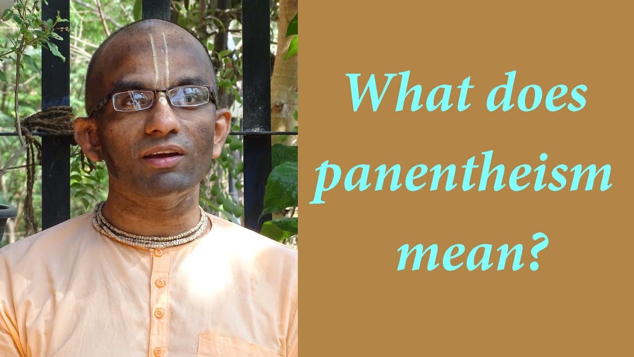 What does panentheism mean?