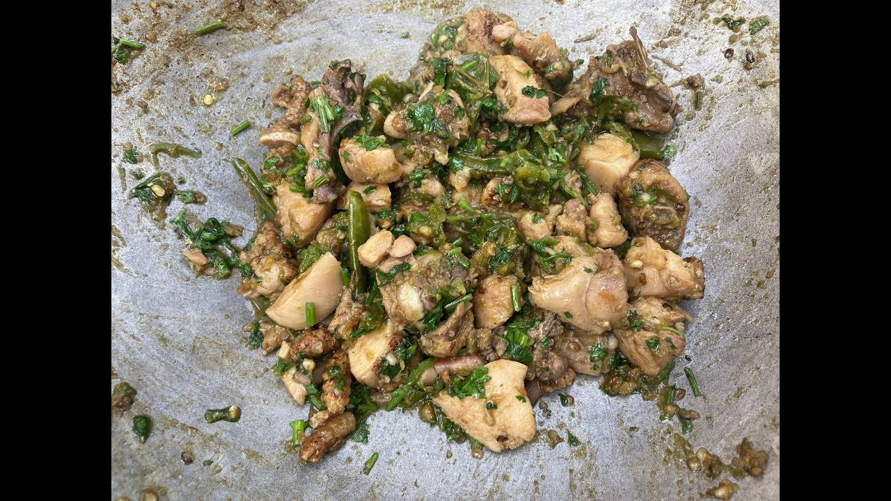 CHICKEN KAPA (DO'O KAPA) GARO CUISINE