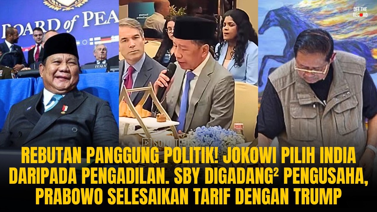 JOKOWI, SBY, & PRABOWO REBUTAN PANGGUNG POLITIK! ADU ELEKTABILITAS BUAT MODAL 2029 | #1165