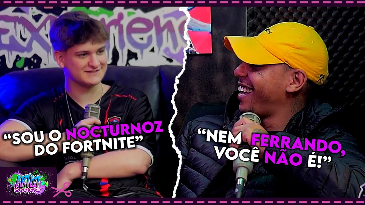 Raillow encontra Nocturnoz, lenda do Fortnite - Artist Experience #3
