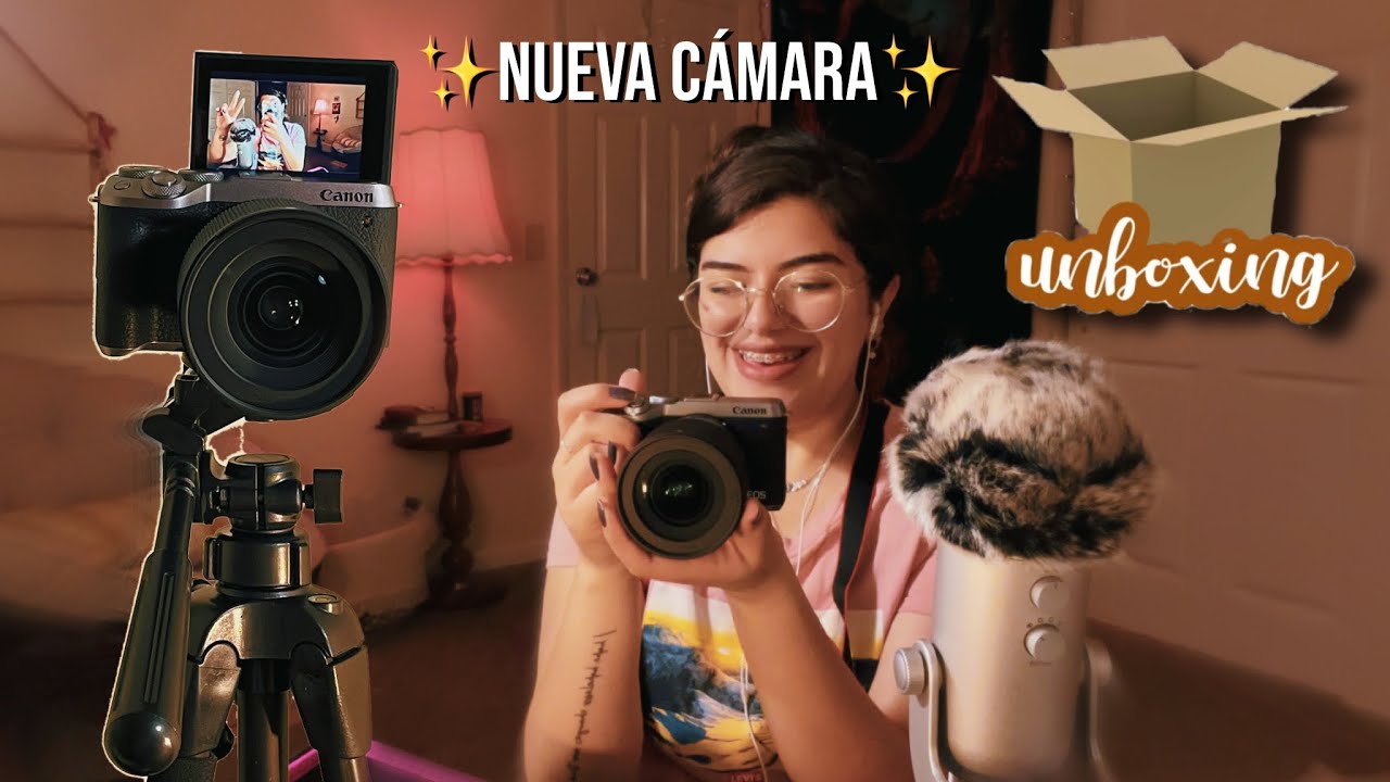 ASMR Tenemos nueva c&aacute;mara! 🌟 Unboxing susurrado Canon m6 mk ii + video de prueba 📸