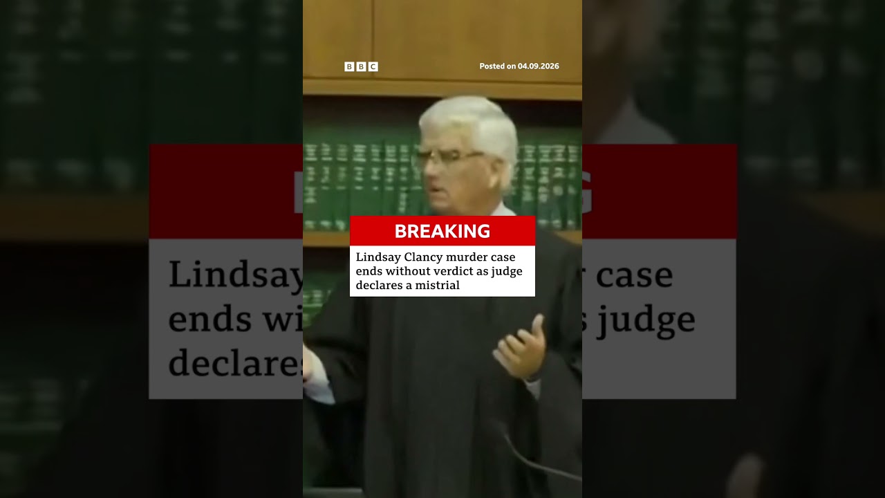 Judge in Lindsay Clancy case declares a mistrial. #BBCNews