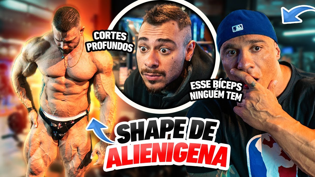FABIO GIGA E LEO STRONDA ANALISAM O SHAPE DO ALFY *Eles se assustaram*