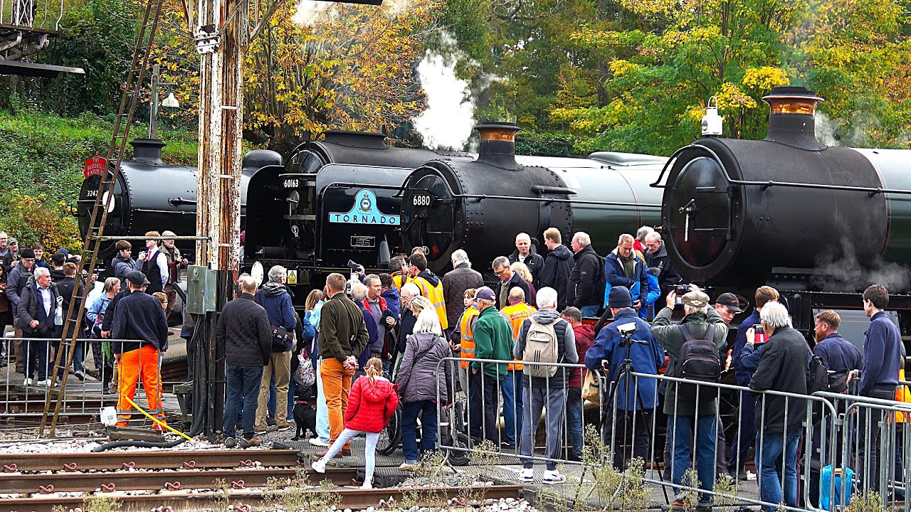 Giants of Steam Bluebell Railway 18 Oct 2025. 4k.