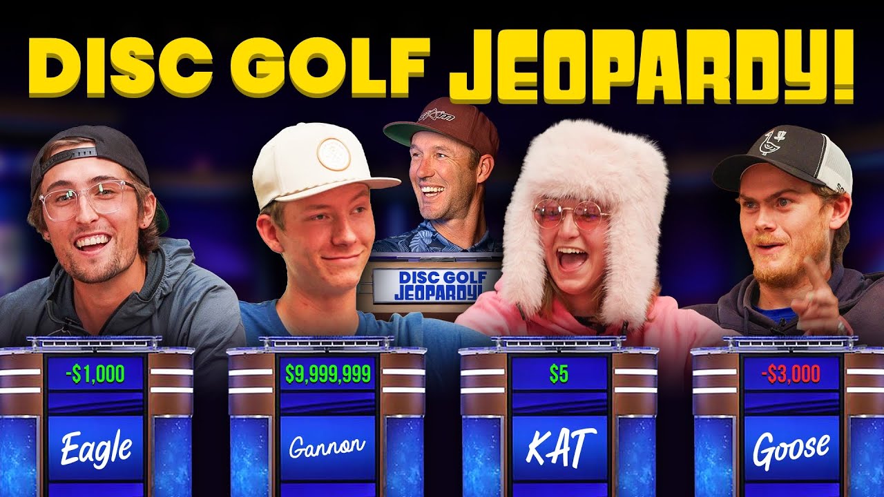 Disc Golf Jeopardy #3 | Disc Golf Trivia | Eagle, Gannon, Kat, Goose