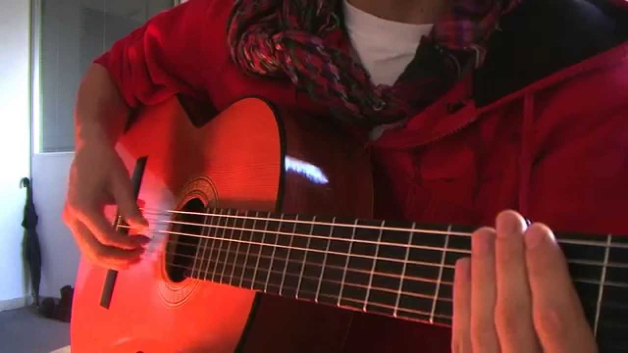 'Fingerstyle' Guitar Pattern for: Bolero Rhythm~