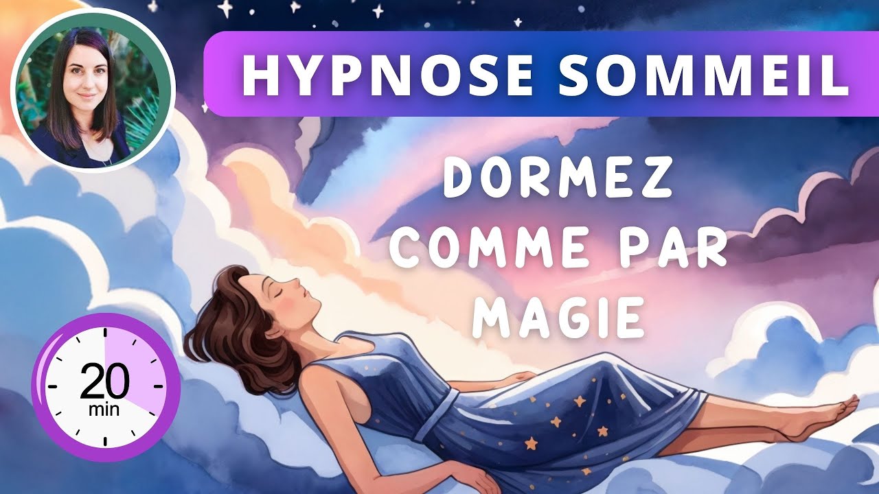 HYPNOSE pour DORMIR & LÂCHER PRISE en 20min