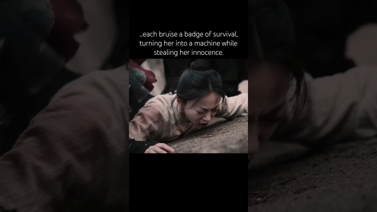 He turned her into a killing machine. Weapon forged by violence.