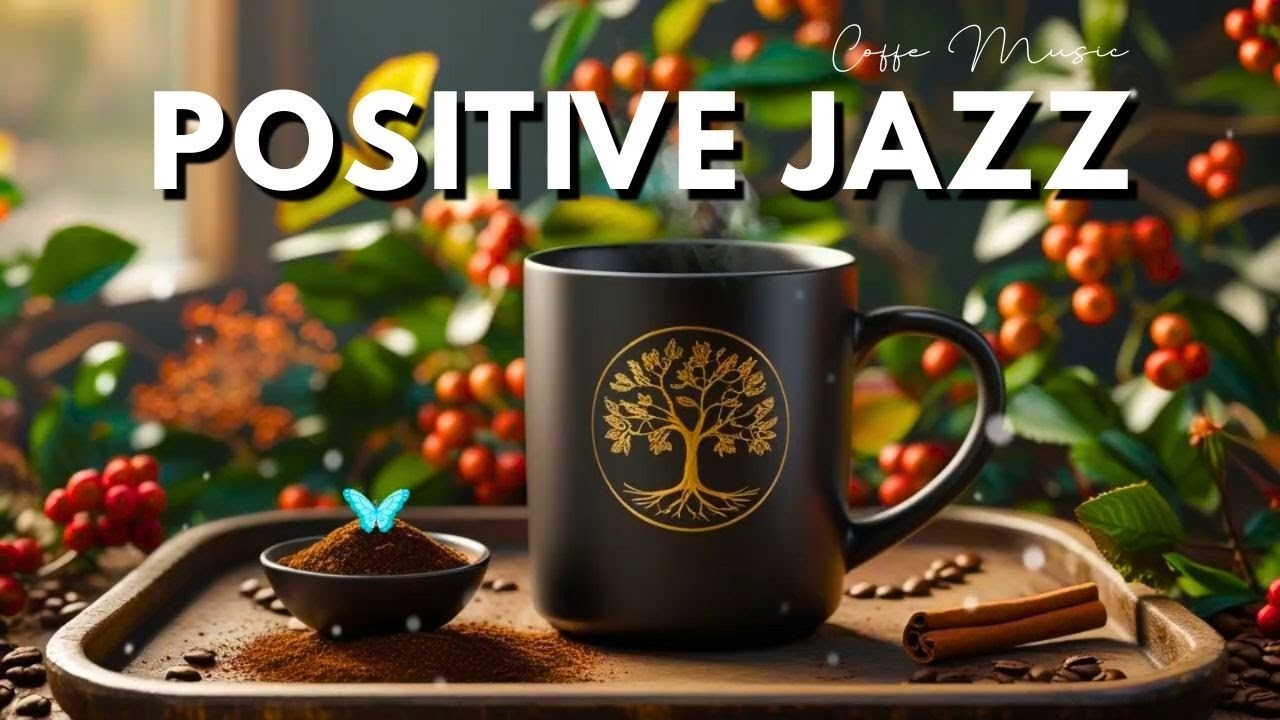 Positive Jazz ~ Autumn 🍁 Jazz Cafe Music & Sweet Bossa Nova instrumental for Good Moods