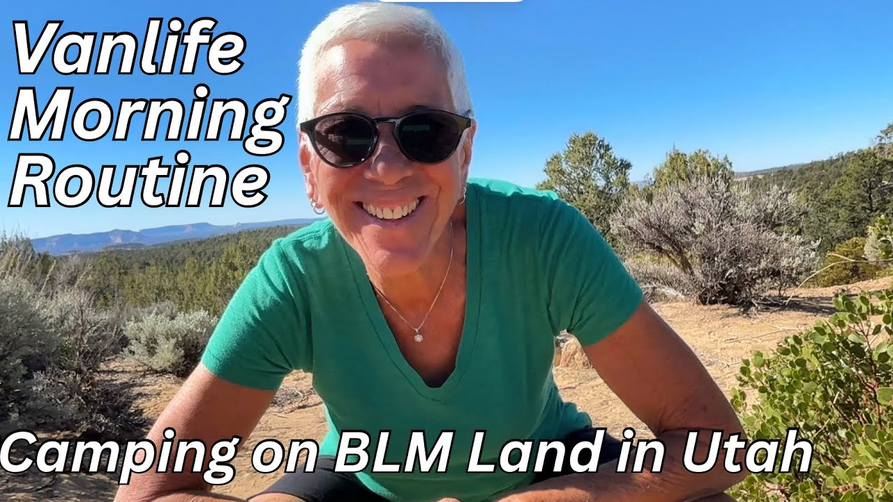 Мирное утро в Юте на BLM Land | Моя простая утренняя рутина