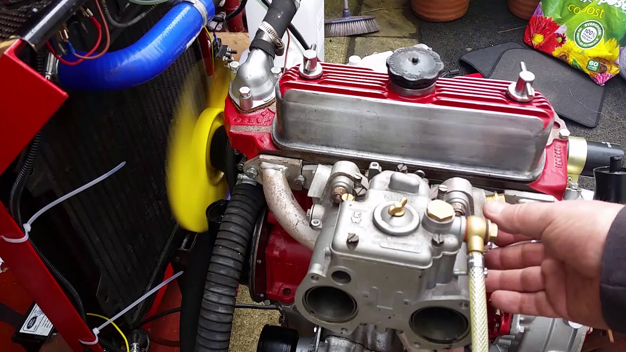 Mini 1275 with weber carbs