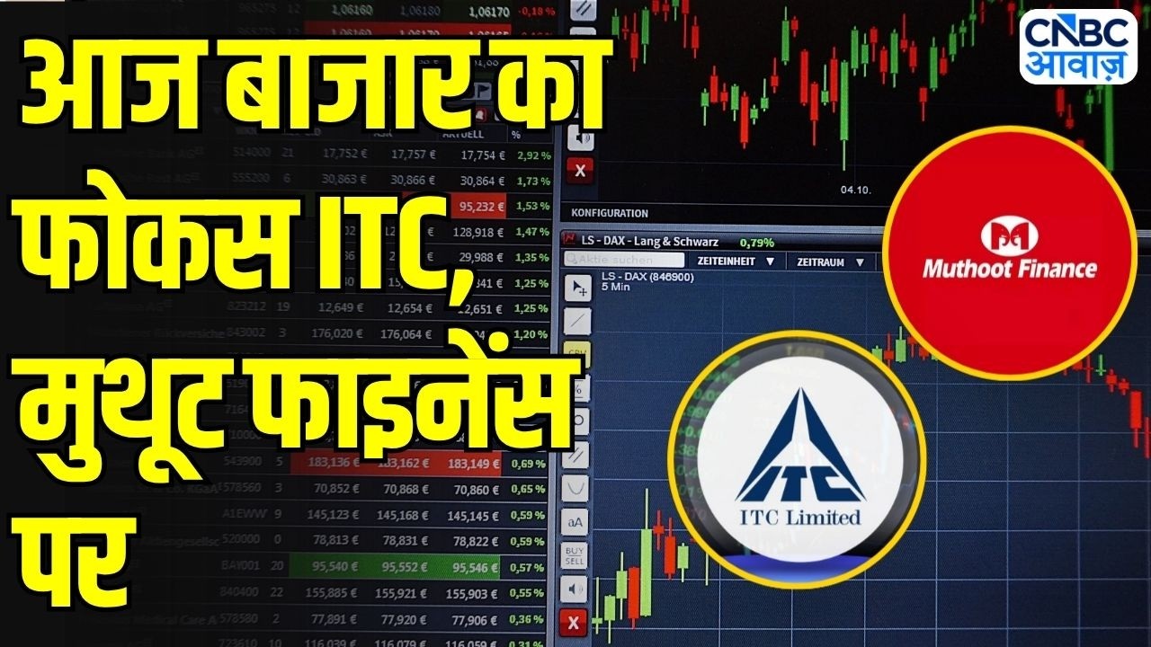 आज बाजार में ITC और Muthoot Finance पर रहेगा फोकस | Stock Market Today
