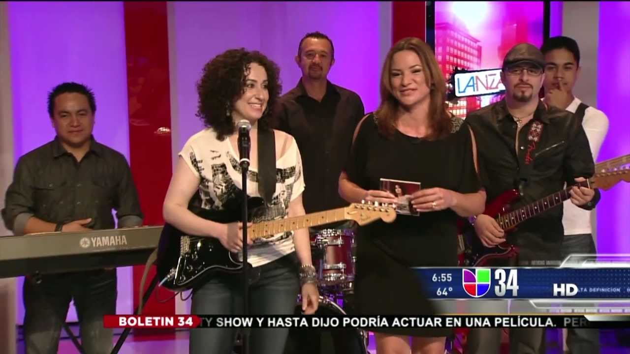 Fadia Mosri en Univision Canal 34 Primera Edicion con Cecilia Bogran