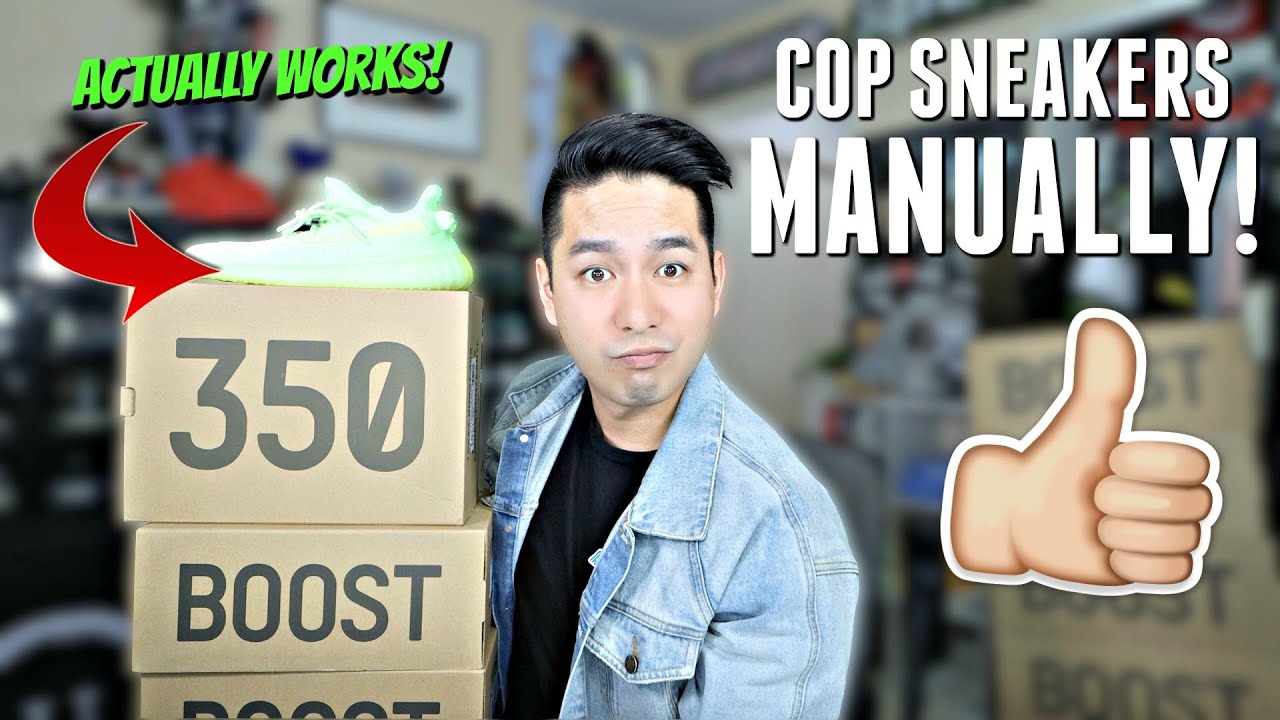 Easiest Way To Cop HYPED Sneakers MANUALLY! (IT WORKS)