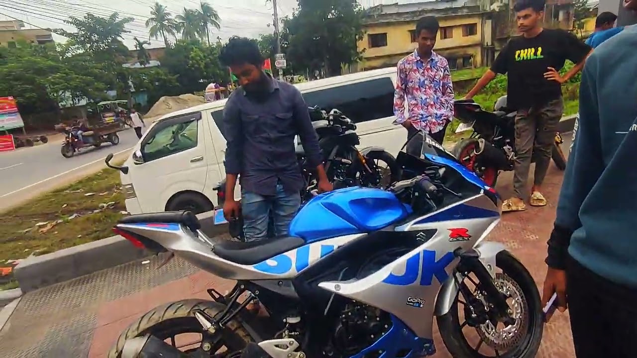 Suzuki Gsxr150 C N D disk install 💣💦