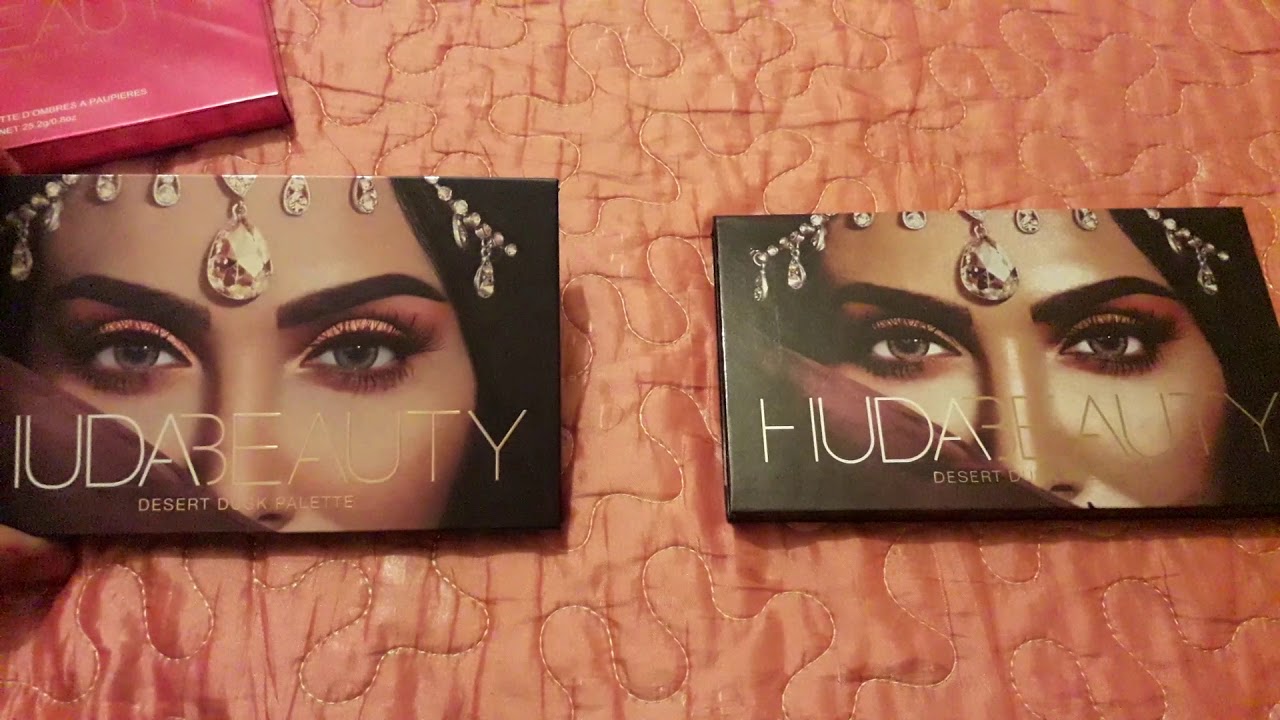 Huda beauty original et copie