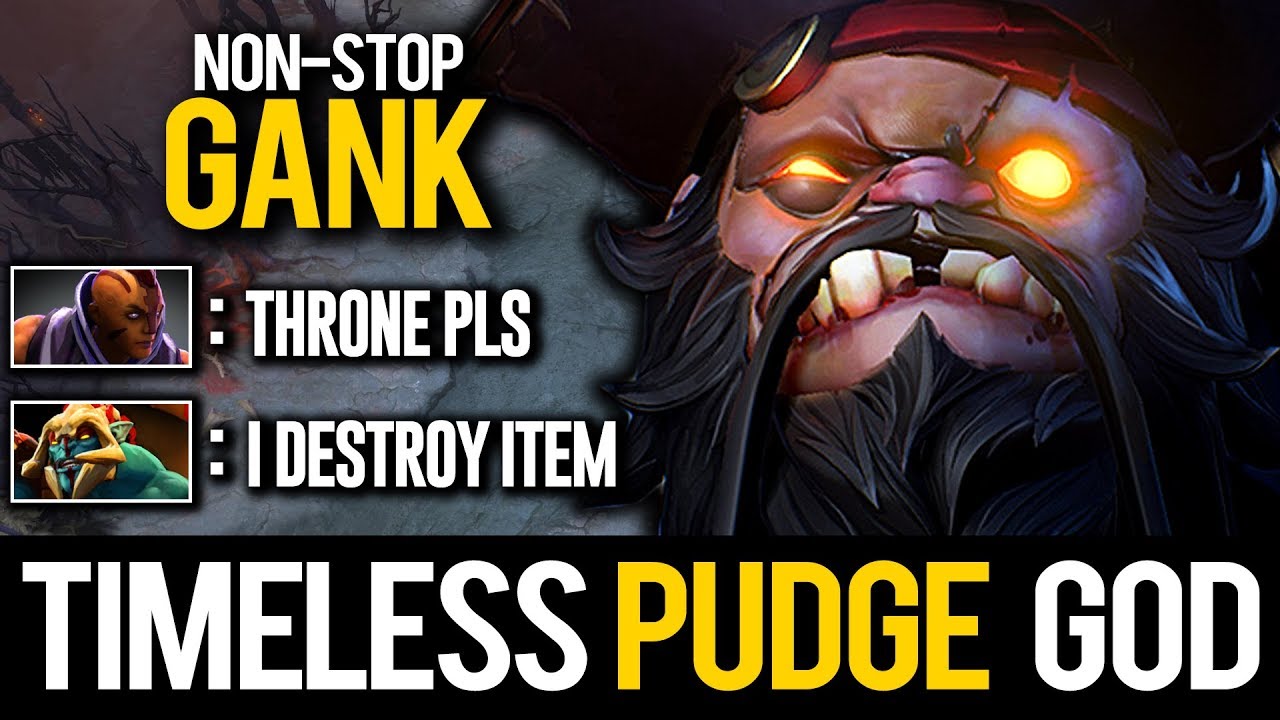 Timeless Pudge God Magnetic Hooks Non-Stop Ganking Midlane | Pudge Official