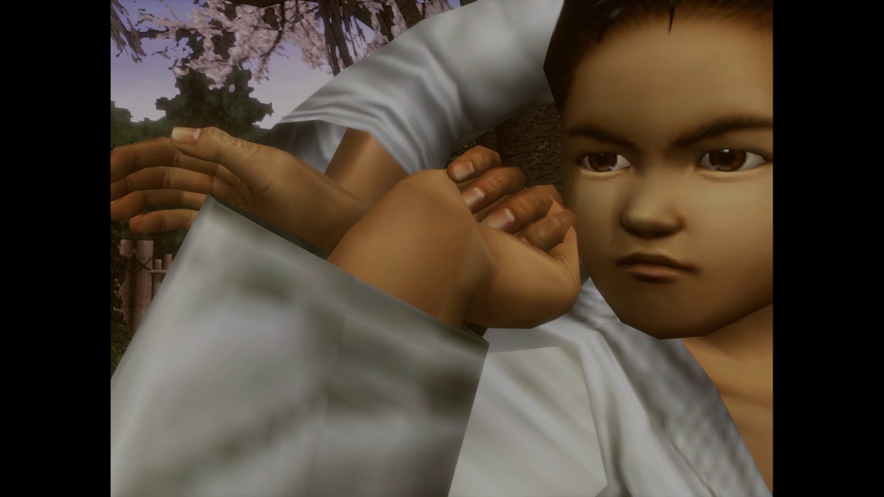 Shenmue HD - Hazuki Residence: Ryo & Father Iwao Hazuki Tree 