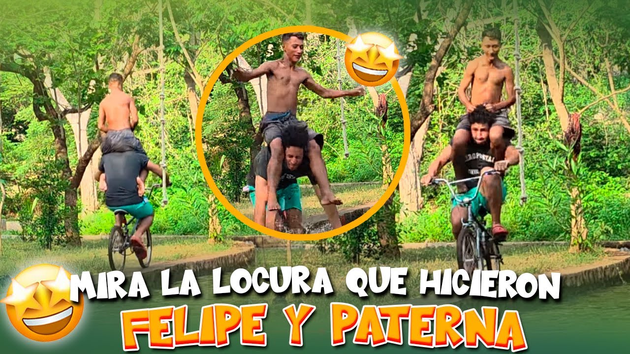 ESTO ESTUVO ÉPICO, un truco de circo🤣🤩 NO TE PIERDAS LA GRAN HAZAÑA DE PATERNA Y FELIPE 🤩