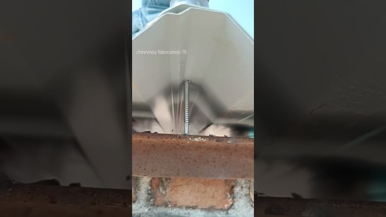 self tapping screw insta in 40&times;6 angle #tappingscrew #screw #shed