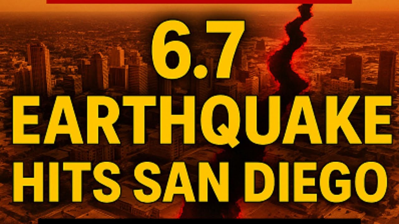 BREAKING: 6.7 Earthquake Hits San Diego &ndash; April 14, 2025 | California Shaken