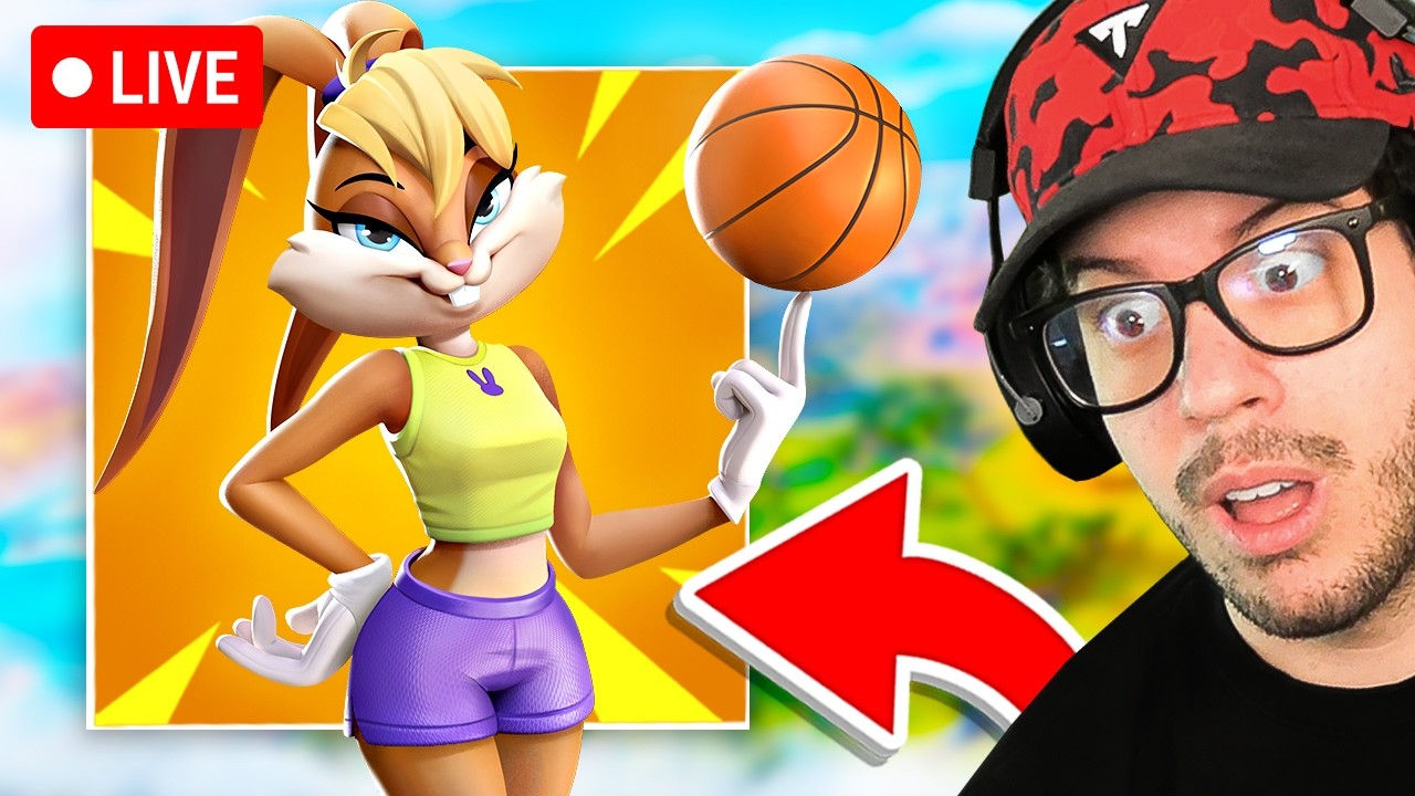 🔴 LIVE! - NEW *LOONEY TUNES* in FORTNITE!