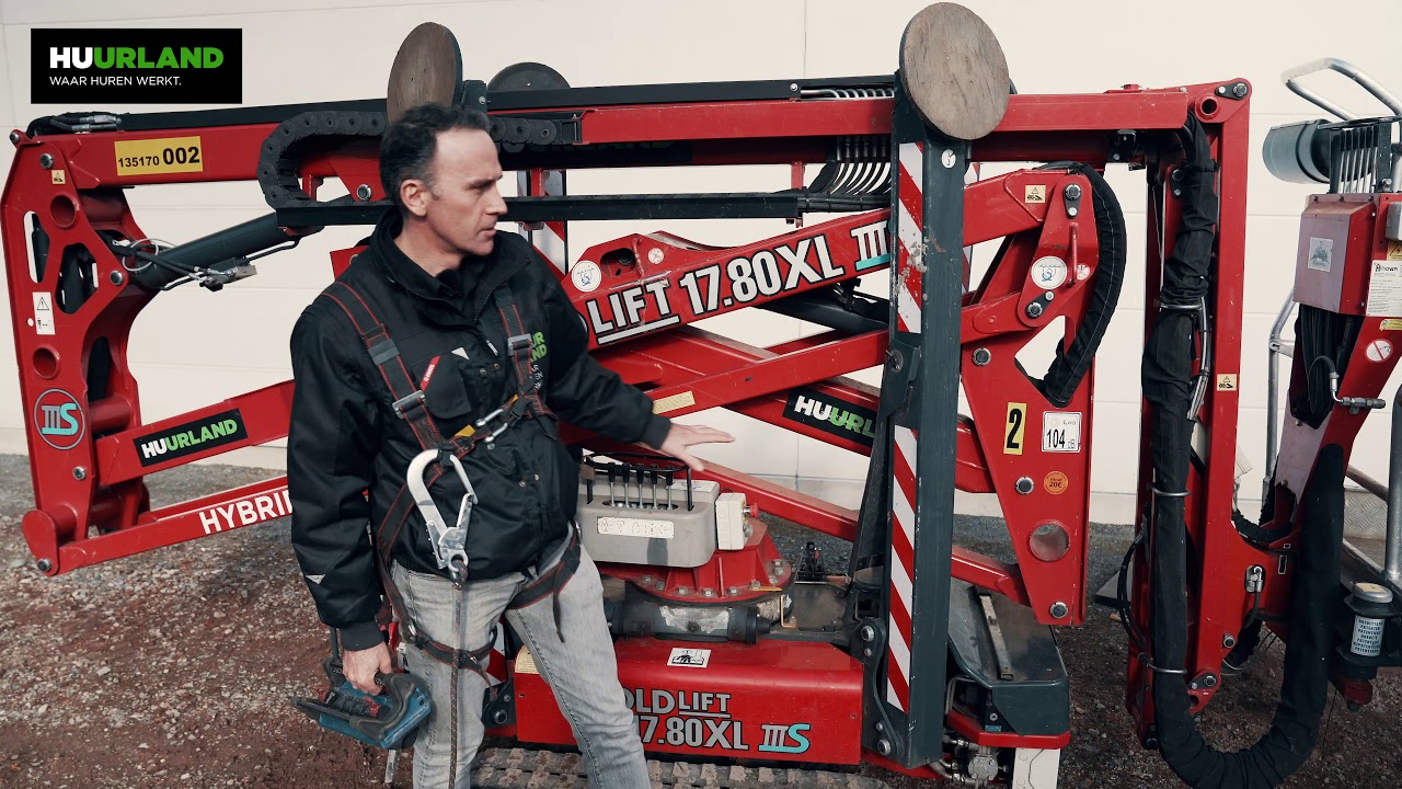 Spinhoogwerker 17 meter bi-energie bij Huurland - Instructievideo