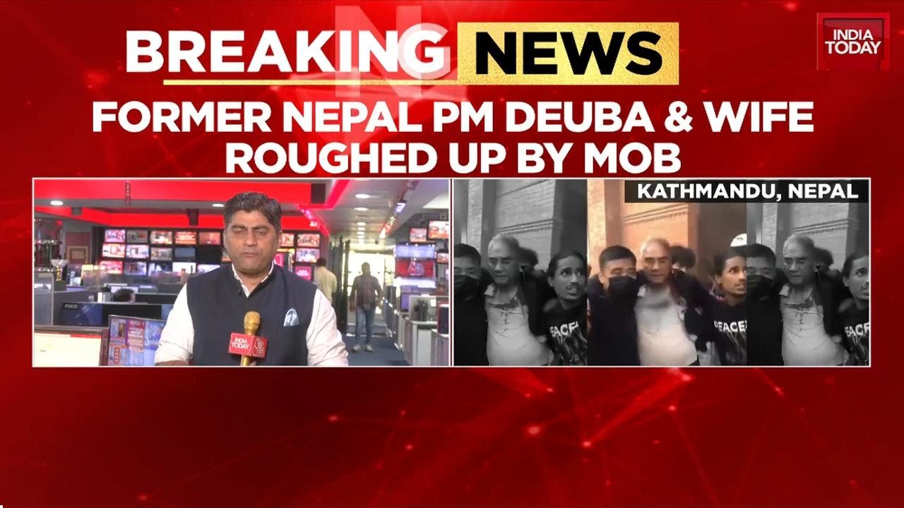 Nepal in Flames: Ex-PM Deoba Attacked, Parliament Burnt As Public Fury Erupts | India Today