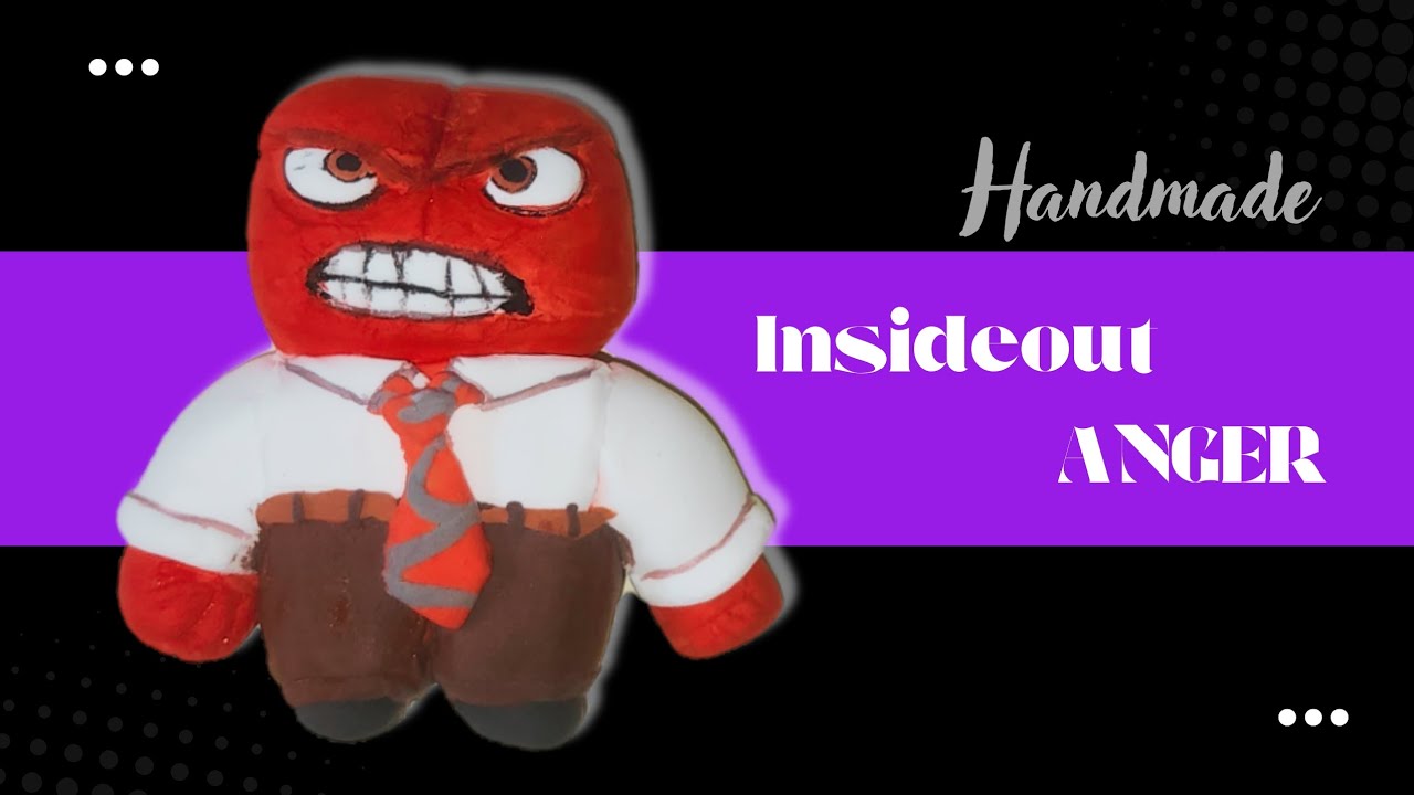 Insideout ANGER 😡 / Handmade Character ANGER / My Anger 😍