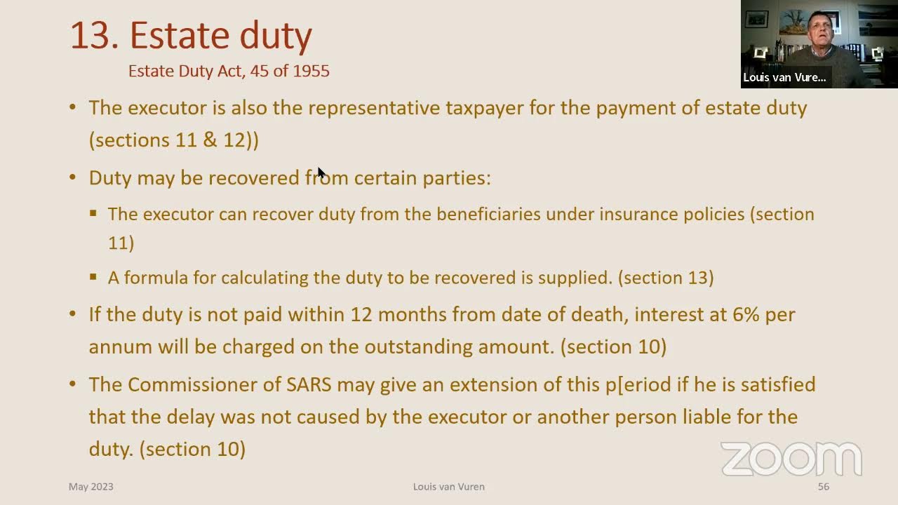 Wills and Estates