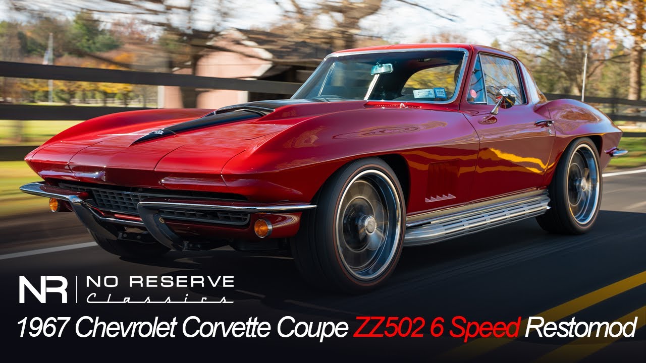 Our 1967 Corvette Coupe with a ZZ502 is Sporting New Wheels! FOR SALE: 1(800)562-7815
