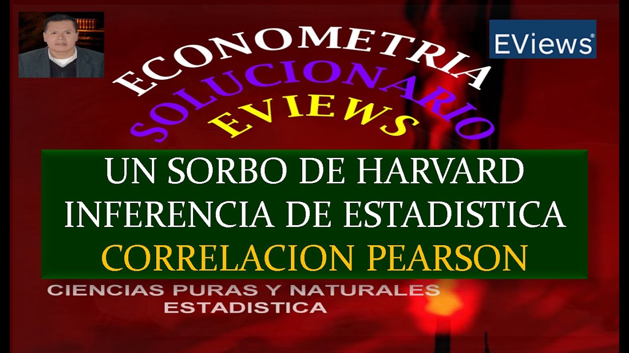 CORRELACION PEARSON HARVARD