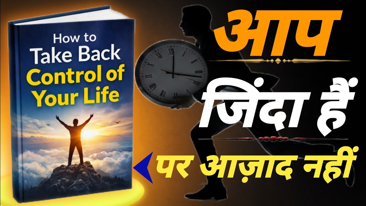 Take Back Control of Your Life | Audiobook Summary Hindi | अपनी ज़िंदगी पर दोबारा कंट्रोल पाएं
