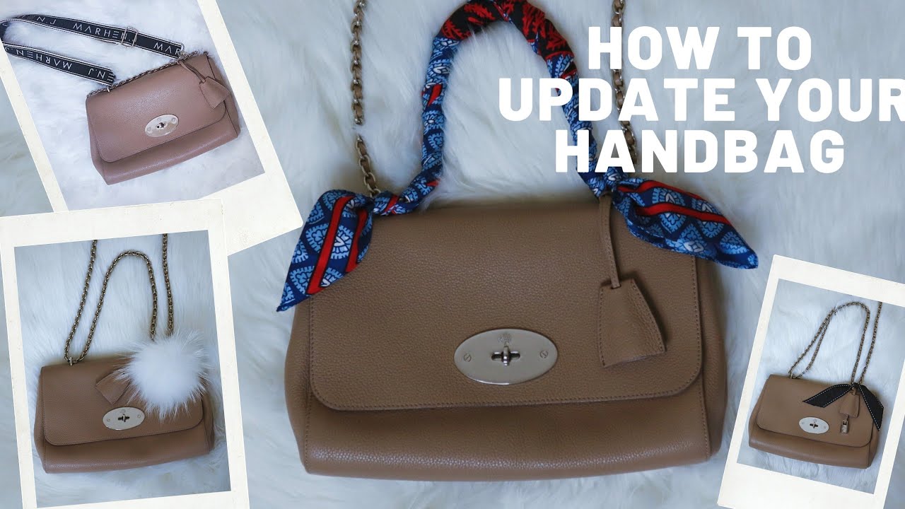 How to update your old handbag w/ Accessories ft. Mulberry Lily | Dossier Perfume