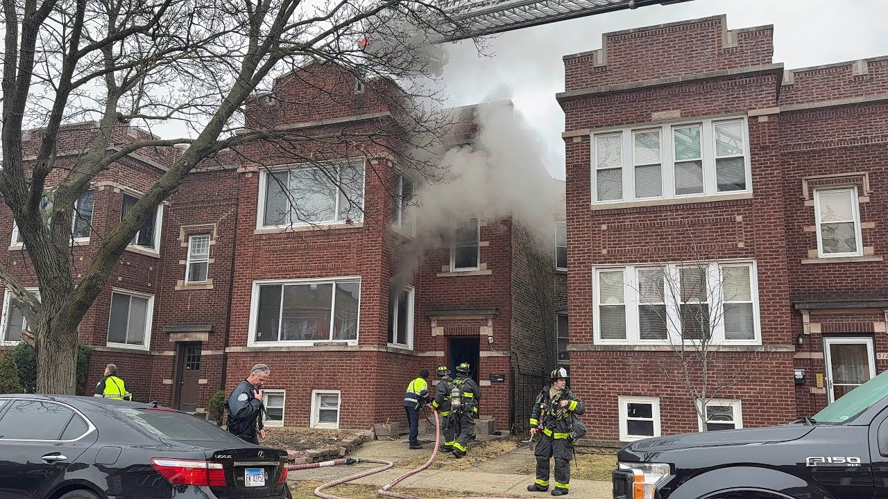 Chicago fire department in action!