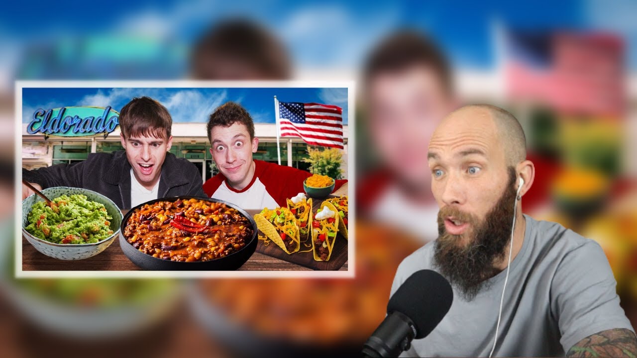 South African Reacts to Brits Try REAL Tex-Mex for the first time