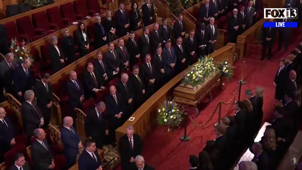 LDS Church remembers President Jeffrey R. Holland at funeral service