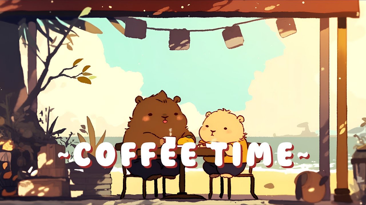 Capybara Lofi Zone - Ambient Study Beats Mix ~ Relaxing Vibes ~ 🦫 🍵 ✨