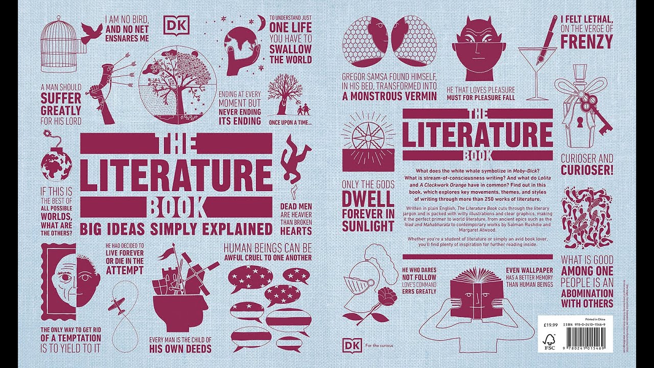 The Literature Book: Big Ideas Simply Explained