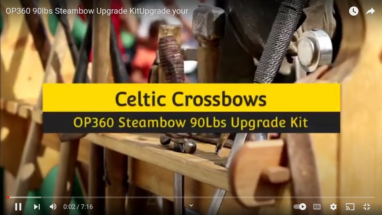 Anglo Arms OP360 90lbs Steambow Upgrade Kit #shtf #selfdefense