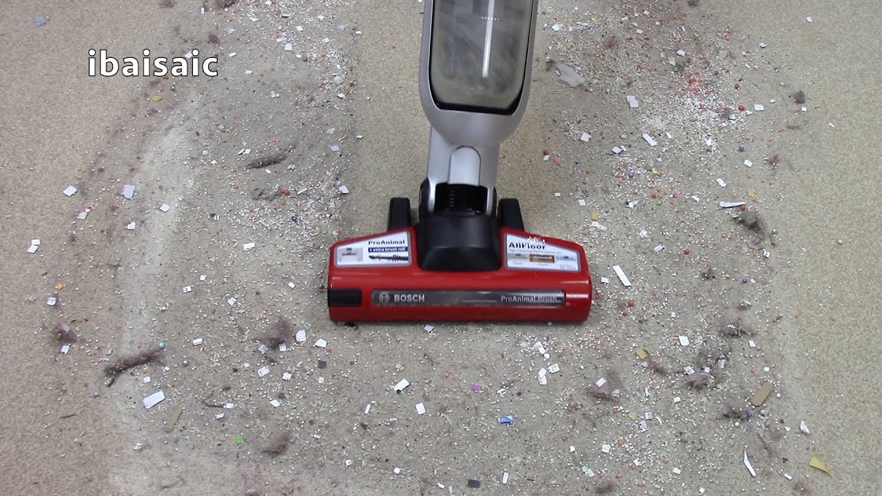 Bosch Athlet Pro Animal Cordless Vacuum Cleaner Demonstration