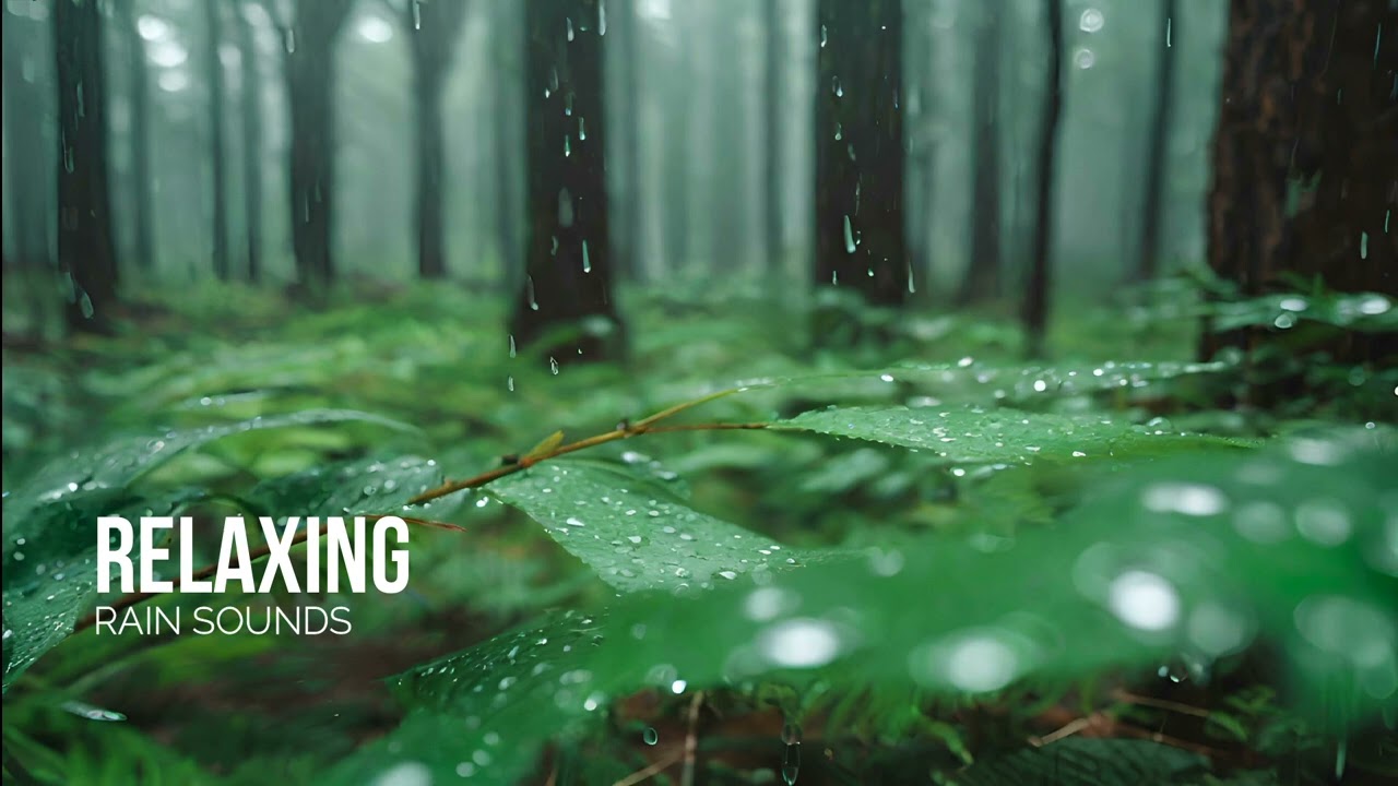 Rainfall Serenity: Ultimate Relaxation with Soothing Rain Sounds for Stress Relief (6 hours)