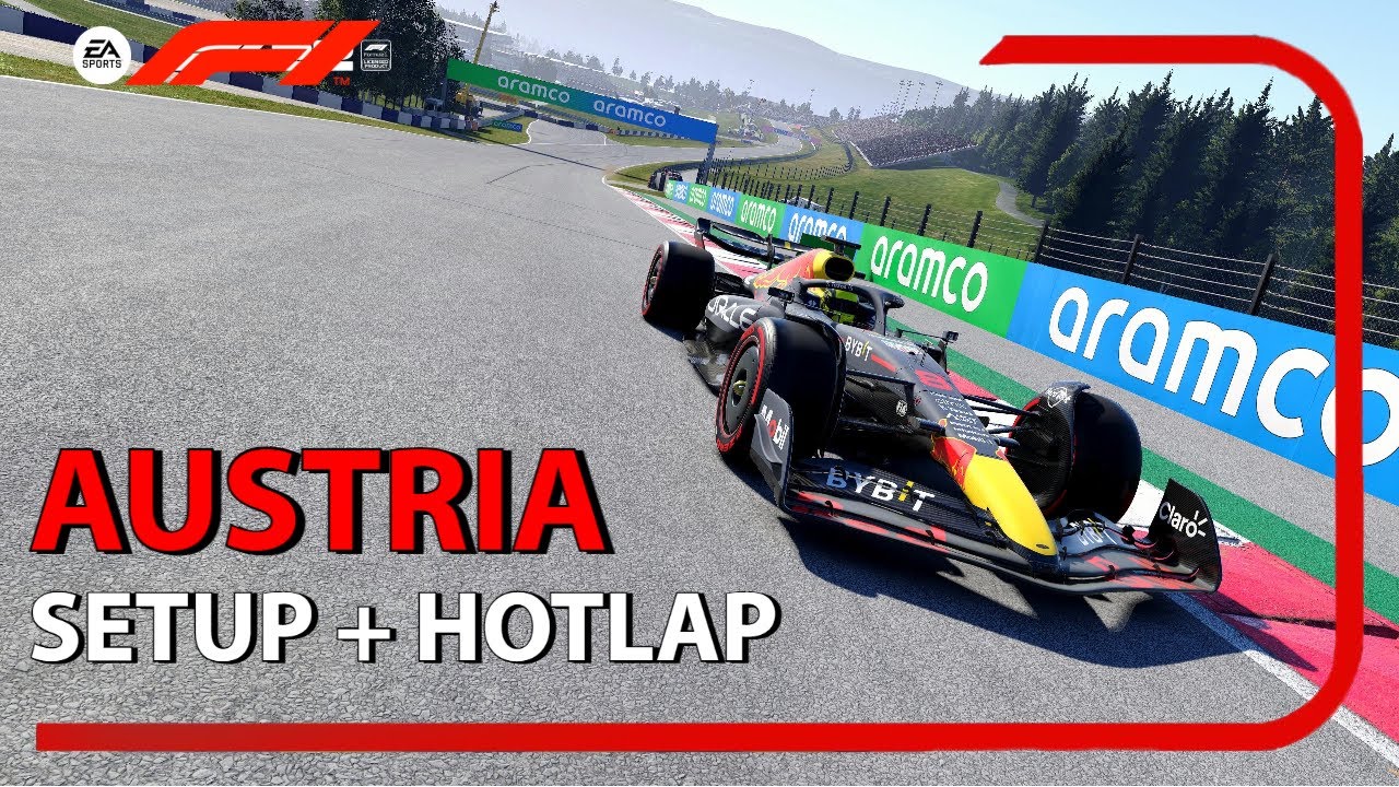 F1 22 AUSTRIA HOTLAP + SETUP (1:04:100)