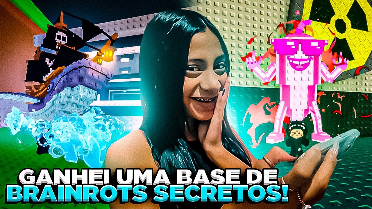 🔥 DEI UMA BASE CHEIA DE BRAINROTS SECRETOS PRA MINHA M&Atilde;E E MINHA IRM&Atilde;ZINHA E FIZ MINHA M&Atilde;E SURTAR! 😢