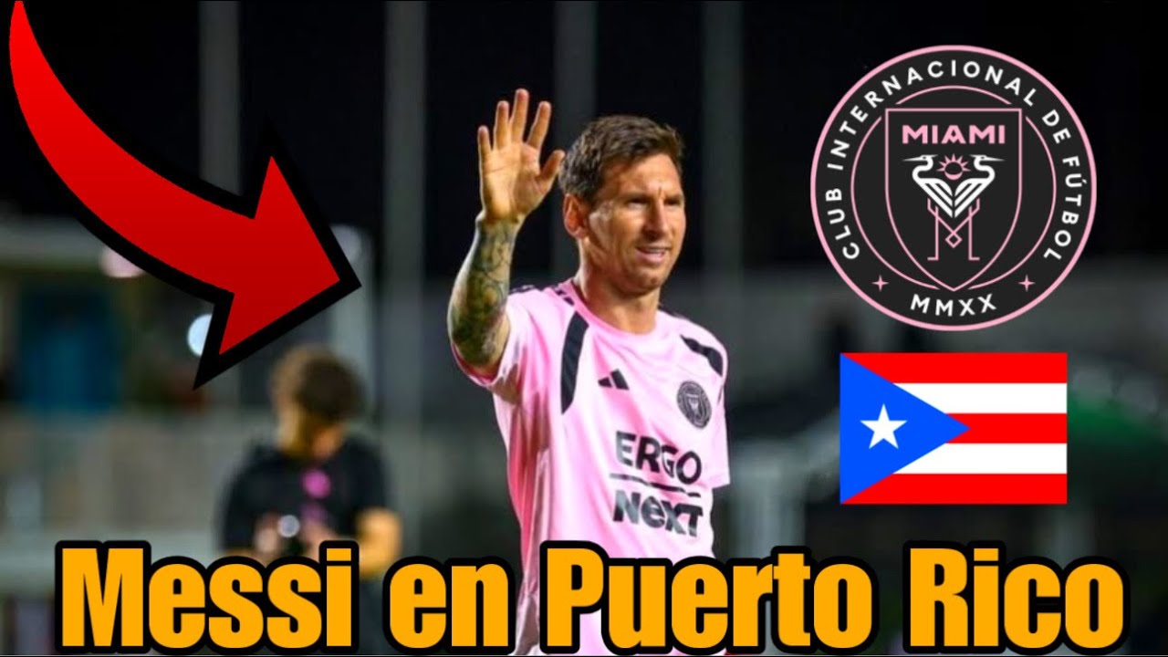 Lionel Messi en Puerto Rico Practicando con Inter Miami 🇵🇷