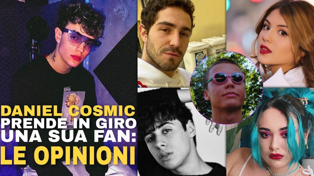 DANIEL COSMIC (AMICI) INSULTA UNA FAN IN DIRETTA: COSA PENSO IO, DANIELE, CECILIA, MURIEL, TOMMASO