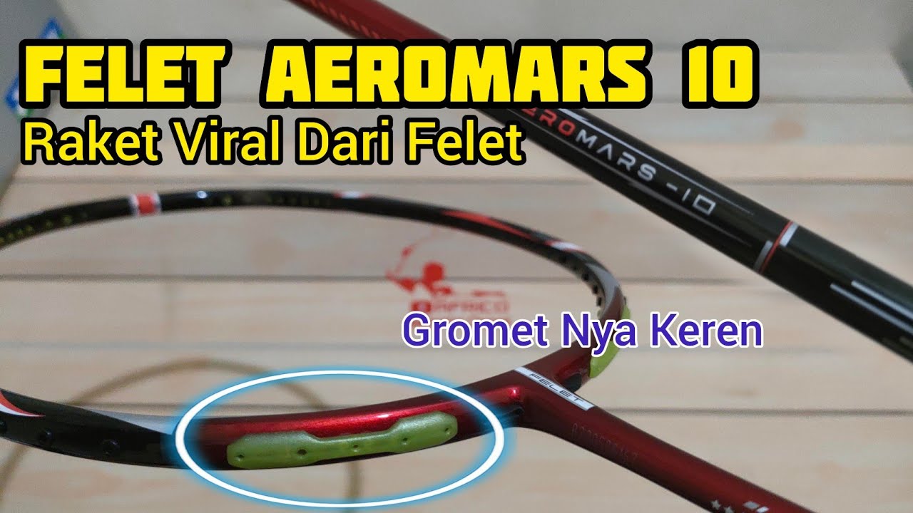 FELET AEROMARS 10 . DESAIN KEREN DENGAN GROMET UNIK